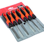 Viilide kompl 4" 100mm samet raie käepidemega 6tk Bahco