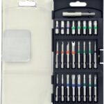 Eriotsakute komplekt värvikoodidega, 25mm ja 50mm otsikud + magnetiga otsakuhoidja. 25 osa Tivoly