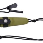 Matkanuga koos süütepulgaga Eldris Fire starter komplekt, roheline MORAKNIV