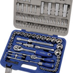 Padrunite 4-32mm ja otsakute kmpl 1/4" ja 1/2" 101 osa Irimo