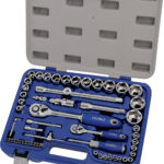 Padrunite 4-32mm ja otsakute kmpl 1/4" ja 1/2" 58 osa Irimo