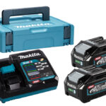 Powerpack Makita 4.0Ah BL4040x2+DC40RA+Makpac