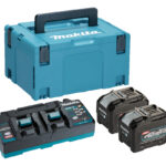 Powerpack Makita BL4080Fx2+DC40RB+Makpac