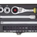 Padruni- Ja otsakukompl ¼” 32 osa Proxxon 23078