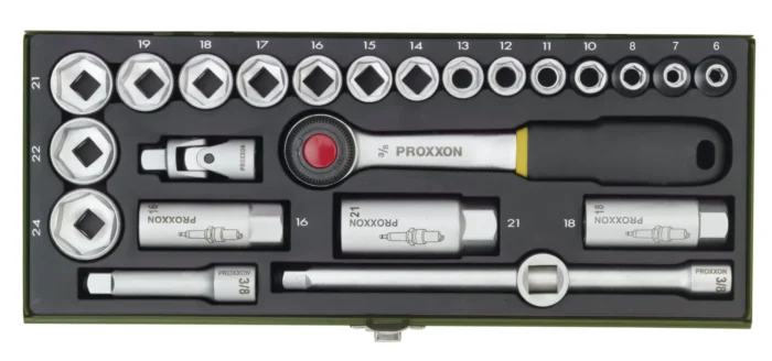 Padrunikmpl 24 osa 3/8” Proxxon 23110 - Image 1