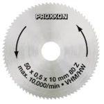 Saeketas 50x10x0.5mm 80T Proxxon 28011