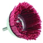 Nailon kausshari trellile, Ø65mm, Grit 80, 1/4 kuuskant Tivoly