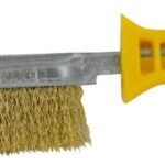 Traathari teras, Ø0.3mm, messinguga kaetud, plastik käepidemega Tivoly