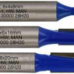 Sõrmfreeside komplekt 4 / 6 / 8 mm, 6mm saba Tivoly