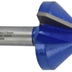 Sõrmfrees laagriga, 32x15 mm, 45°, 8mm saba Tivoly