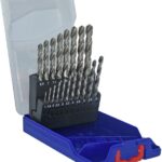 Metallipuuride komplekt 1-10mm, HSS, üleni lihvitud, 19 puuri Tivoly