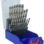 Metallipuuride komplekt 1-13mm, HSS, üleni lihvitud, 25 puuri Tivoly