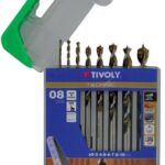 Puidupuuride komplekt 2-10mm, HSS, SLR markeeringuga, 8 puuri Tivoly