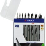 Puidupuuride komplekt 2-10mm, 8-osaline Tivoly