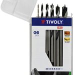 Puidupuuride komplekt 2-8mm, 6-osaline Tivoly