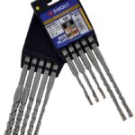 SDS+ puuride komplekt 6 - 14mm, Technic Master 3, 3 lõiketeraga - 10 puuri Tivoly