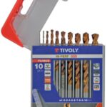 Metallipuuride komplekt 1-10mm, HSS, FURIUS (FUSIO), 10 puuri Tivoly