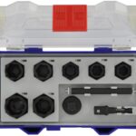 Twister löökpadrunite komplekt 10/11/13/14/16/17/19 mm, 10-osaline, 3/8" Tivoly