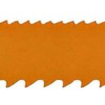 Tiigersae tera 150mm, kahepoolne (puit, naeltega puit, MDF, metall, komposiitmaterjalid, epo) - 2tk Tivoly