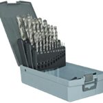 Metallipuuride komplekt 1-13mm, HSS, üleni lihvitud, 25 puuri, T-Line Tivoly
