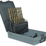 Metallipuuride komplekt 1-10mm, HSS-Co, üleni lihvitud. Tipunurk terav (split point) 135°, 19 puuri Tivoly