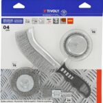 Traatharjade komplekt trellile + käsihari, gofreeritud traat 0.35mm, saba 1/4 kuuskant Tivoly