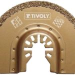 Multitööriista tera 87mm, segment, karbiidpuruga Tivoly