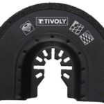 Multitööriista tera segment, teemant-kattega, 87mm Tivoly