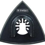 Multitööriista kolmnurkne lihvtald 93mm, velcro Tivoly