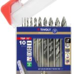 Metallipuuride komplekt 1-10mm, HSS "Smart Point" progresseeruva tipuga, 10 puuri Tivoly