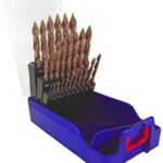 Metallipuuride komplekt 1-13mm, HSS "Smart Point" progresseeruva tipuga, Ti2CN FUSIO, 25 puuri Tivoly