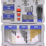 Puuride komplekt 2-24mm, Multi Material - metallile, puidule, betoonile ja keraamilistele plaatidele + tarvikud - 100 osa Tivoly