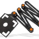 Kuue nurgaga reguleeritav kontuur- ja märkenurgik EDMA