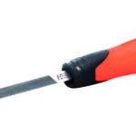 Kolmnurkne peenike saeteritusviil 6" 150mm peen raie käepidemega Bahco