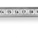 Joonlaud 500x18x0,5mm roostevaba kitsas mudel 497 SCALA