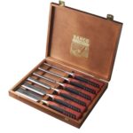 Peitlite komplekt 424P 6-32mm puidust karbis 6 osa Bahco