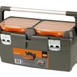 Tööriistakast PTB50 500x295x270mm 27L metallist lukustid Bahco