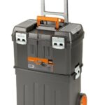 Tööriistakast ratastel PTBW47 470x290x630mm 60L metallist lukustid Bahco