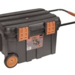 Tööriistakast ratastel PTBW67 675x472x416mm 78L plastikust lukustid Bahco