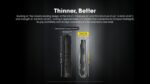 Nitecore EDC23 2500lm USB-C laetav eriti õhuke EDC taskulamp - Image 4