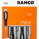 Kruvikeerajate komplektERGO™ 6 osa - PH1/2; PZ1/2; SL3,5/5,5 Bahco