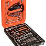 Padrunite ja lehtsilmusvõtmete komplekt 1/2", 1/4" ja 3/8 138 osa Bahco