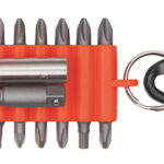 Otsakute kmpl 22 osa kummist hoidikus karabiniga PH+PZ+TORX+HEX Bahco