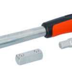 Radiaatori ventiili astmeline nelikant võti 1/2" narrega, 5 astet 3/8"-7/16"-1/2"-3/4"-1" Bahco