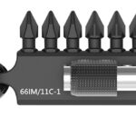 Otsakute kmpl Impact 11 osa hoidikus, karabiiniga. 25mm PH, PZ, TORX + otsakuhoidja Bahco