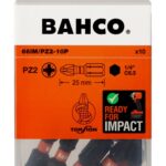 Otsakud 66IM PZ2 25mm Impact, 10tk Bahco