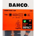 Otsakud 66IM T40 25mm Impact, 10tk Bahco