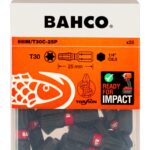 Otsakud 66IM T30 25mm Impact, 25tk Bahco