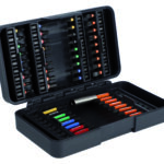 Otsakute kmpl Impact 54 osa Avatavas karbis 25mm PH, PZ, TORX Bahco