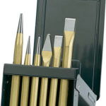 Meislite komplekt 6 osa (lame, rist, tükeldus) 100-125mm Bahco